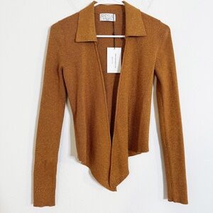 RESA Women's Cardigan in Rich Brown
